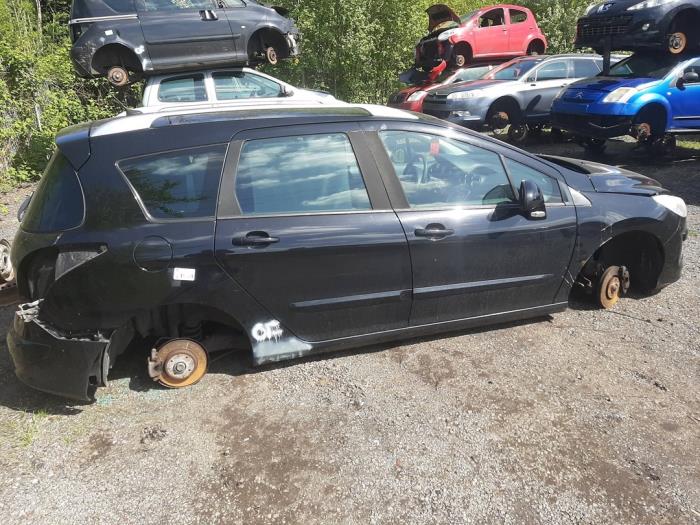 Peugeot 308 SW 1.6 VTI 16V Sloopvoertuig (2009, Zwart)