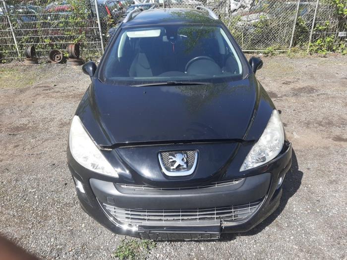 Peugeot 308 SW 1.6 VTI 16V Sloopvoertuig (2009, Zwart)