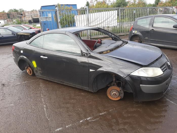 Renault Megane II CC 1.6 16V Sloopvoertuig (2005, Zwart)