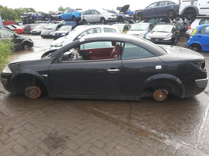 Renault Megane II CC 1.6 16V Sloopvoertuig (2005, Zwart)