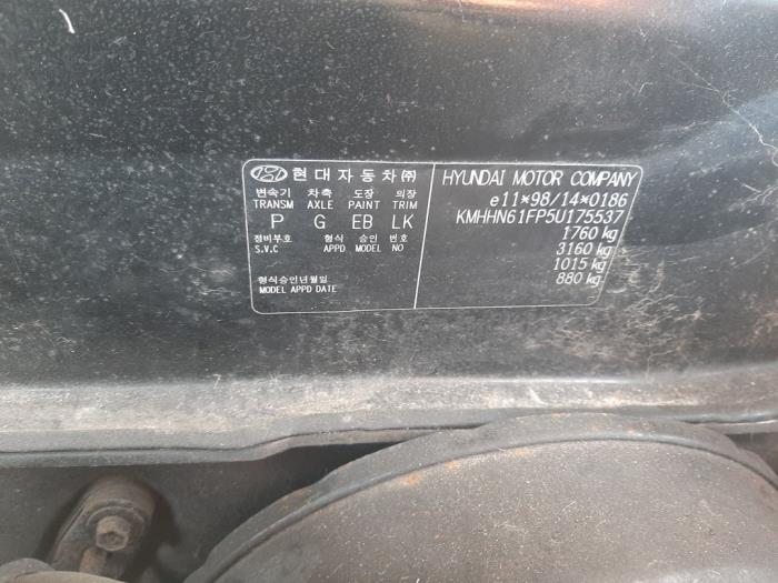 Hyundai Coupe 2.7 V6 24V Sloopvoertuig (2005, Zwart)