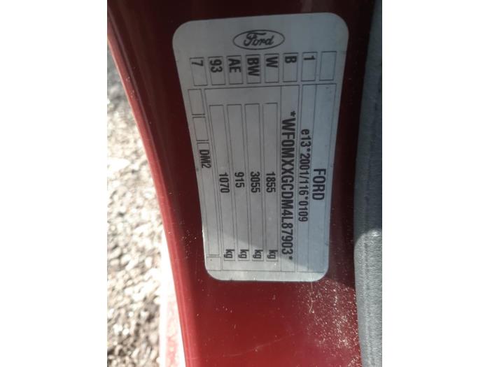 Ford Focus C-Max 1.6 16V Sloopvoertuig (2004, Rood)