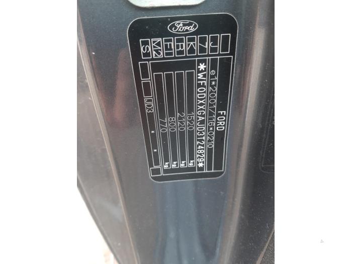 Ford Fiesta 5 1.25 16V Sloopvoertuig (2003, Grijs)