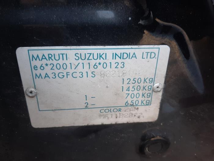 Suzuki Alto 1.0 12V Sloopvoertuig (2009, Zwart)