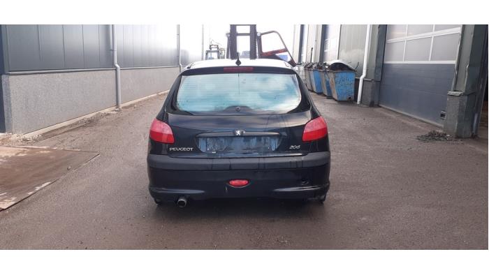 Peugeot 206 1.6 16V Sloopvoertuig (2001, Zwart)