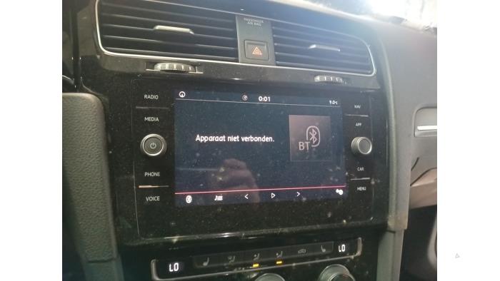 Volkswagen Golf VII 2.0 GTI 16V Performance Package Sloopvoertuig (2019, Zwart)