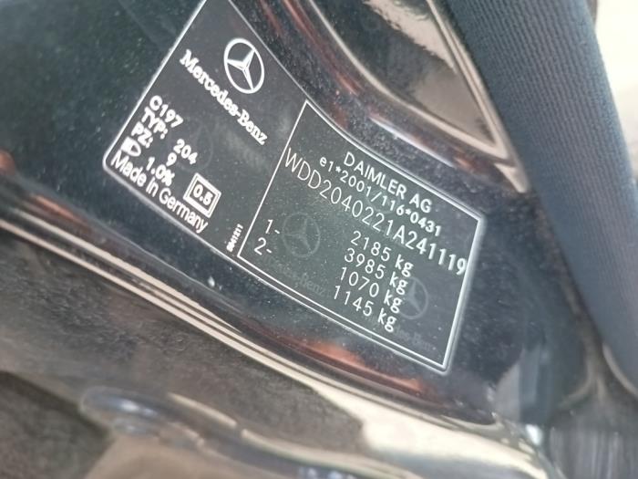Mercedes C 3.0 C-320 CDI V6 24V Sloopvoertuig (2008, Zwart)
