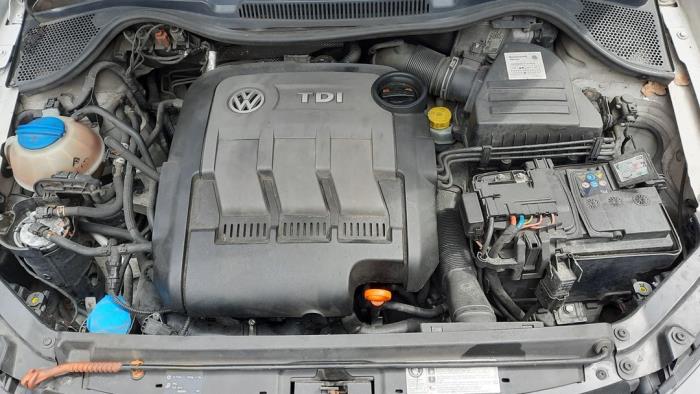 Volkswagen Polo V 1.2 TDI 12V BlueMotion Sloopvoertuig (2012, Wit)