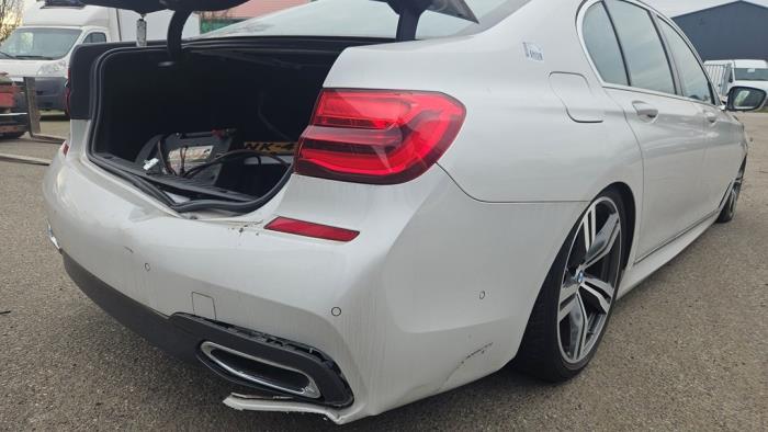 BMW 7 serie 740i,Li 24V Sloopvoertuig (2015, Metallic, Wit)