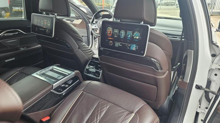 BMW 7 serie 740i,Li 24V Sloopvoertuig (2015, Metallic, Wit)