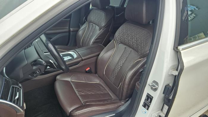 BMW 7 serie 740i,Li 24V Sloopvoertuig (2015, Metallic, Wit)