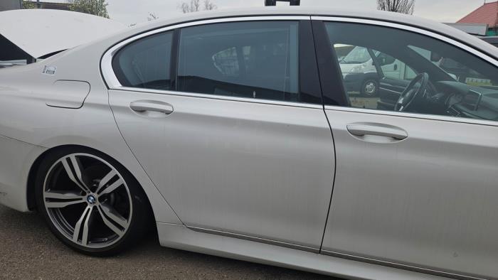 BMW 7 serie 740i,Li 24V Sloopvoertuig (2015, Metallic, Wit)