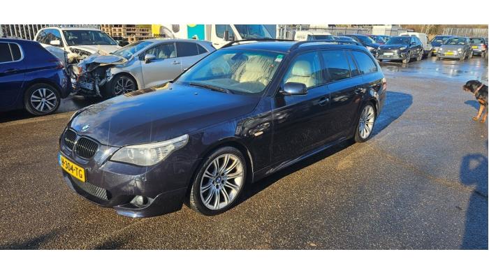 BMW 5 serie Touring 525i 24V Sloopvoertuig (2008, Zwart)