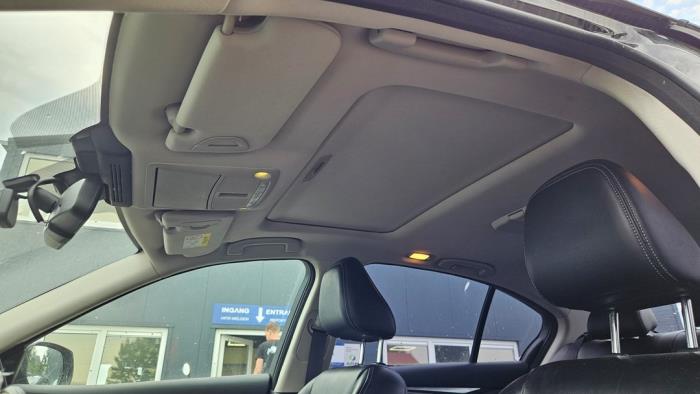 Infiniti Q50 3.5 V6 24V 50 Hybrid AWD Sloopvoertuig (2014, Zwart)