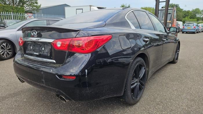Infiniti Q50 3.5 V6 24V 50 Hybrid AWD Sloopvoertuig (2014, Zwart)