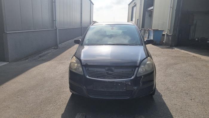 Opel Zafira 2.2 16V Direct Ecotec Sloopvoertuig (2005, Zwart)