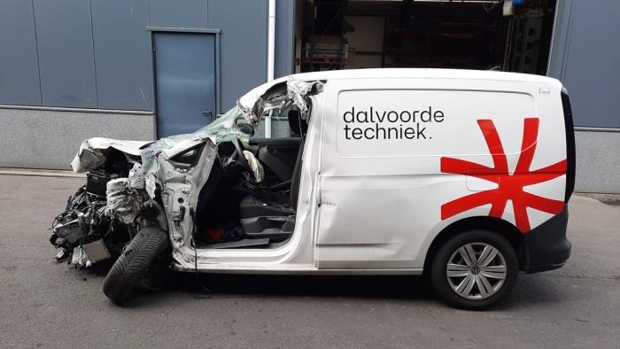 Volkswagen Caddy Cargo V 2.0 TDI BlueMotionTechnology Sloopvoertuig (2021, Wit)