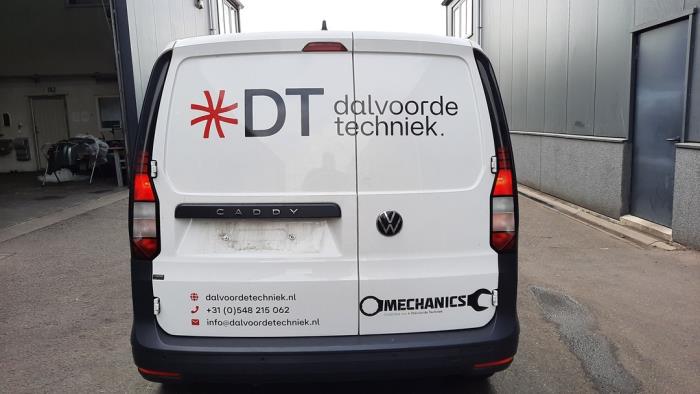 Volkswagen Caddy Cargo V 2.0 TDI BlueMotionTechnology Sloopvoertuig (2021, Wit)