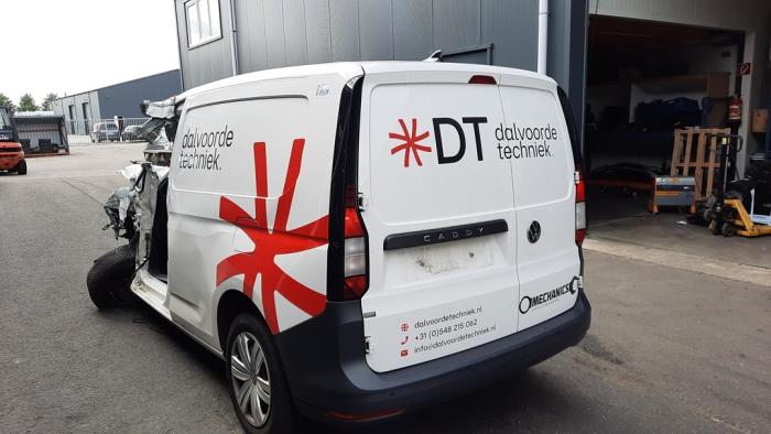 Volkswagen Caddy Cargo V 2.0 TDI BlueMotionTechnology Sloopvoertuig (2021, Wit)