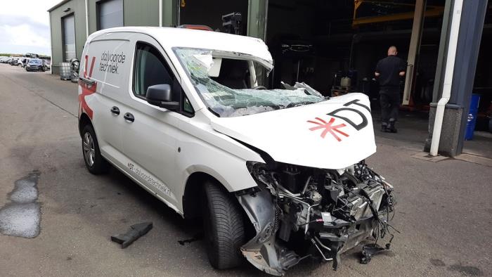 Volkswagen Caddy Cargo V 2.0 TDI BlueMotionTechnology Sloopvoertuig (2021, Wit)