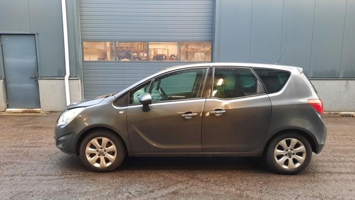 Opel Meriva 1.4 Turbo 16V ecoFLEX Sloopvoertuig (2010, Grijs)