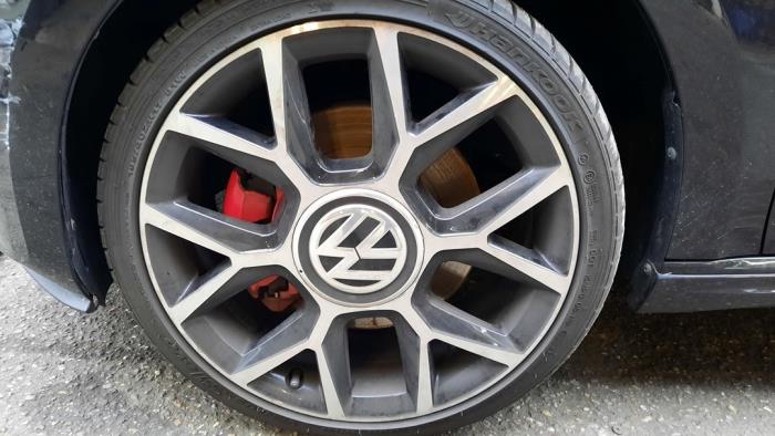 Volkswagen Up! 1.0 TSI 12V GTI Sloopvoertuig (2019, Zwart)