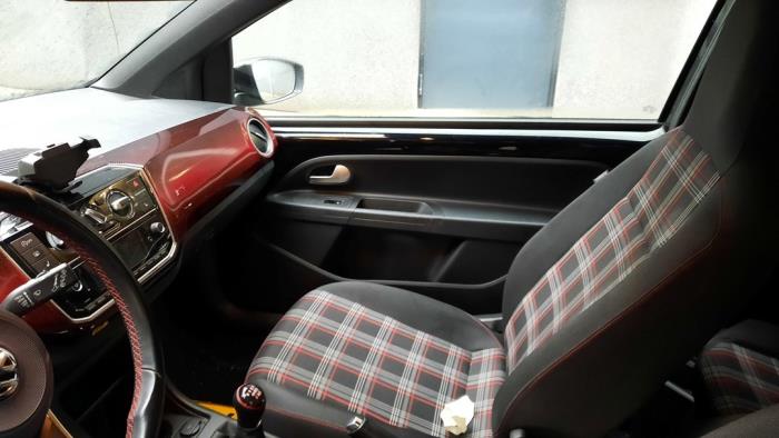 Volkswagen Up! 1.0 TSI 12V GTI Sloopvoertuig (2019, Zwart)