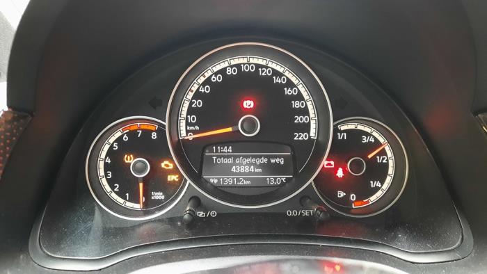 Volkswagen Up! 1.0 TSI 12V GTI Sloopvoertuig (2019, Zwart)