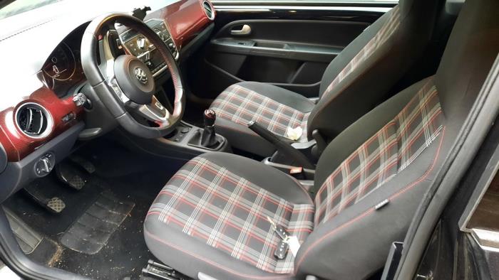 Volkswagen Up! 1.0 TSI 12V GTI Sloopvoertuig (2019, Zwart)