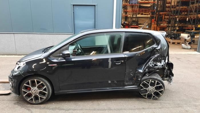 Volkswagen Up! 1.0 TSI 12V GTI Sloopvoertuig (2019, Zwart)