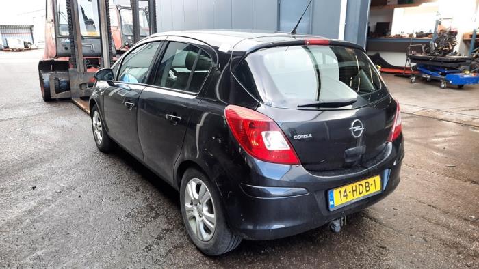 Opel Corsa D 1.2 16V Sloopvoertuig (2008, Zwart)