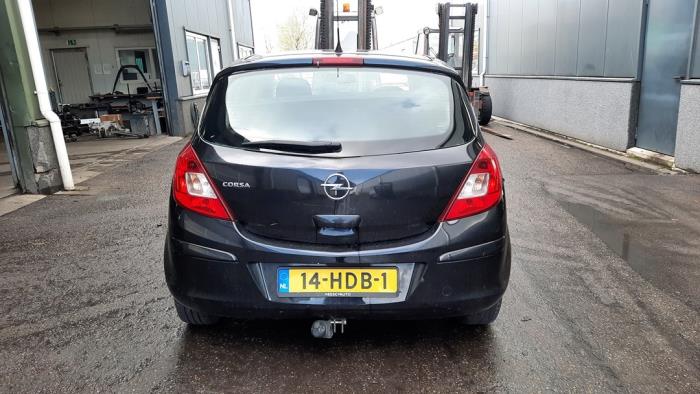 Opel Corsa D 1.2 16V Sloopvoertuig (2008, Zwart)