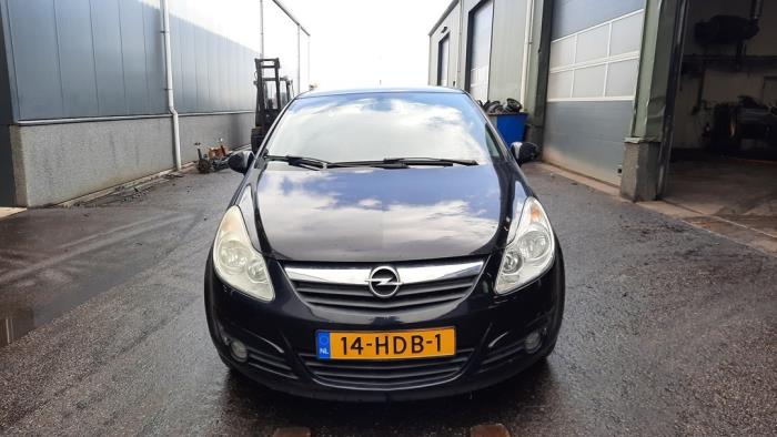 Opel Corsa D 1.2 16V Sloopvoertuig (2008, Zwart)