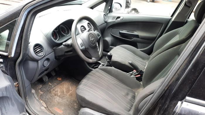 Opel Corsa D 1.2 16V Sloopvoertuig (2008, Zwart)