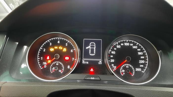 Volkswagen Golf VII 1.0 TSI 12V Sloopvoertuig (2018, Grijs)