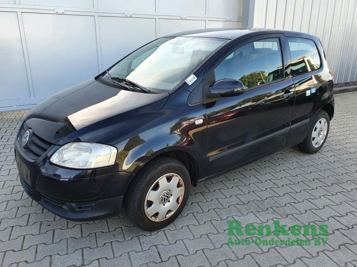 Volkswagen Fox 1.2 Sloopvoertuig (2007, Zwart)