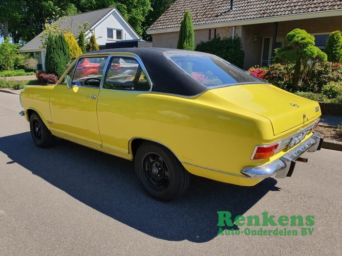Opel Kadett Schadevoertuig (1969, Geel)