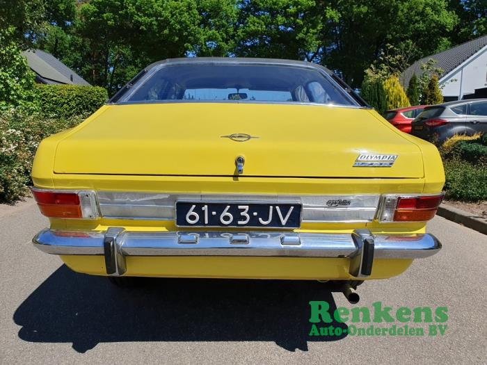 Opel Kadett Schadevoertuig (1969, Geel)