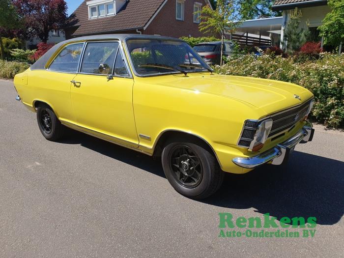 Opel Kadett Schadevoertuig (1969, Geel)