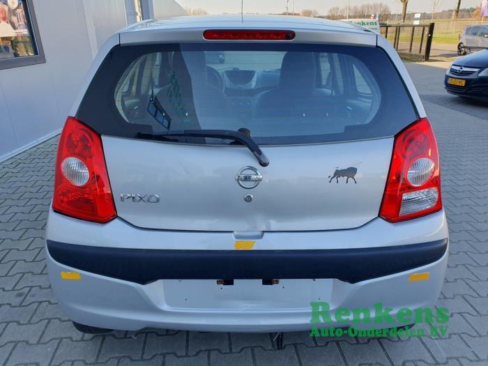 Nissan Pixo 1.0 12V Sloopvoertuig (2010, Zilver)