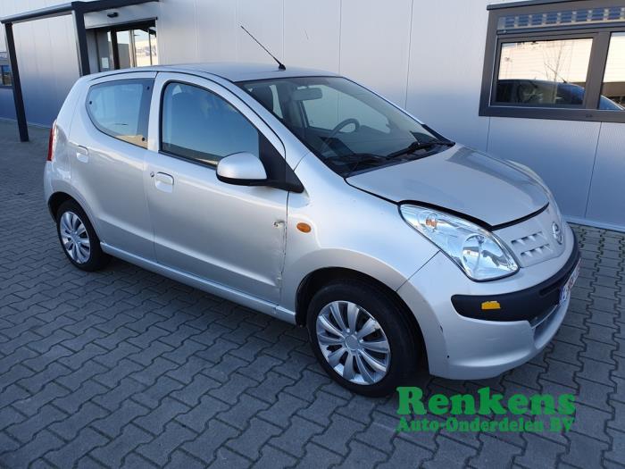 Nissan Pixo 1.0 12V Sloopvoertuig (2010, Zilver)