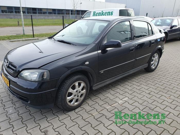 Opel Astra G 1.6 Sloopvoertuig (2003, Zwart)