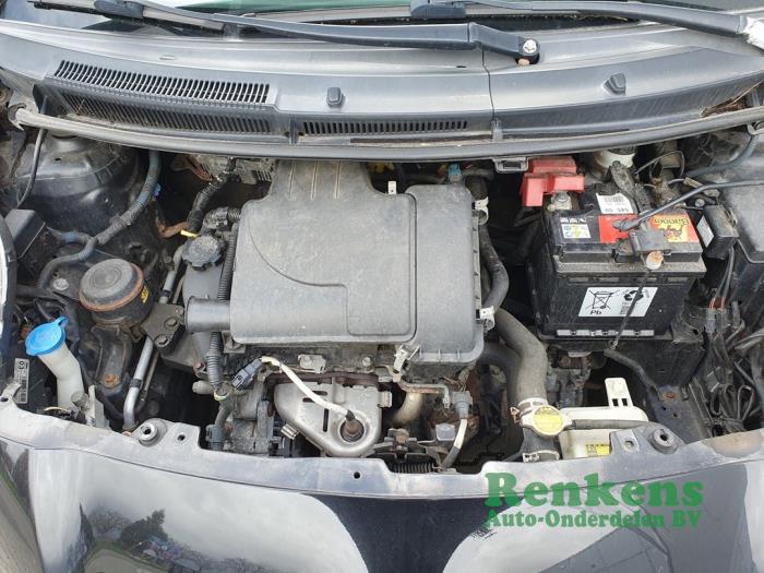 Toyota Yaris II 1.0 12V VVT-i Sloopvoertuig (2008, Zwart)