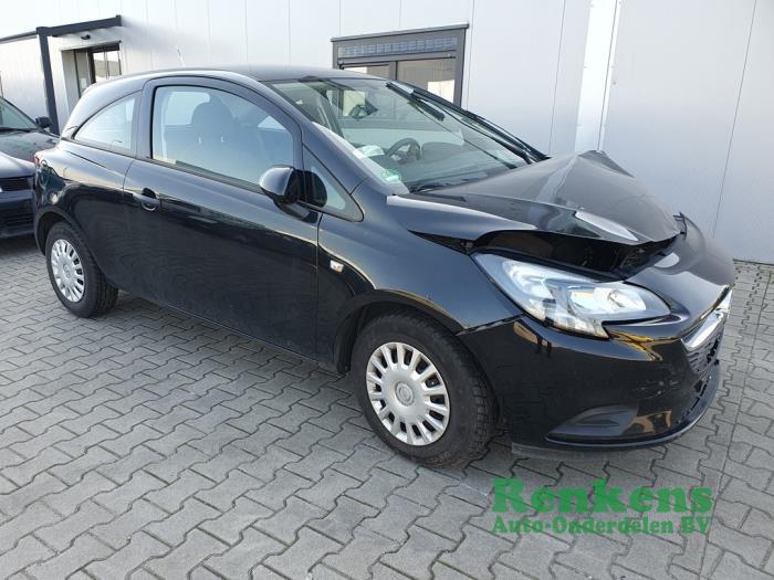 Opel Corsa E 1.2 16V Sloopvoertuig (2017, Zwart)