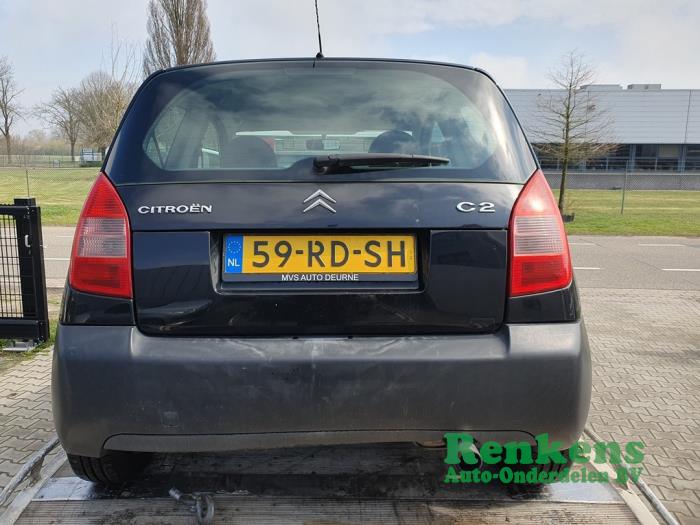 Citroen C2 1.1 Sloopvoertuig (2005, Zwart)