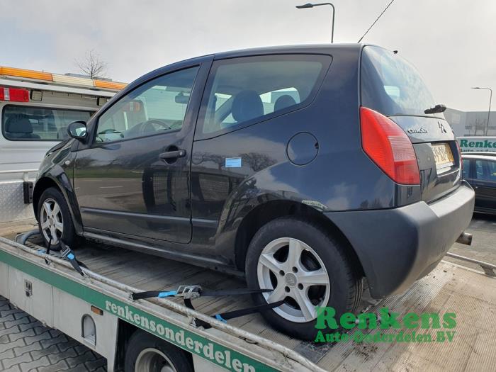 Citroen C2 1.1 Sloopvoertuig (2005, Zwart)
