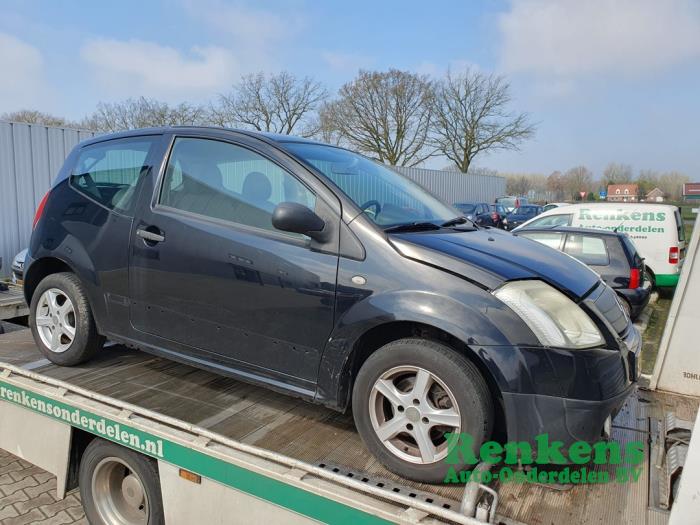 Citroen C2 1.1 Sloopvoertuig (2005, Zwart)