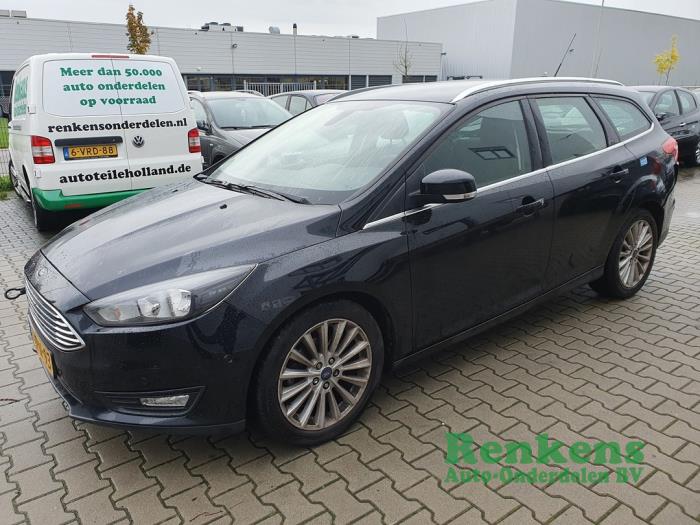 Ford Focus 3 Wagon 1.0 Ti-VCT EcoBoost 12V 125 Sloopvoertuig (2015, Zwart)