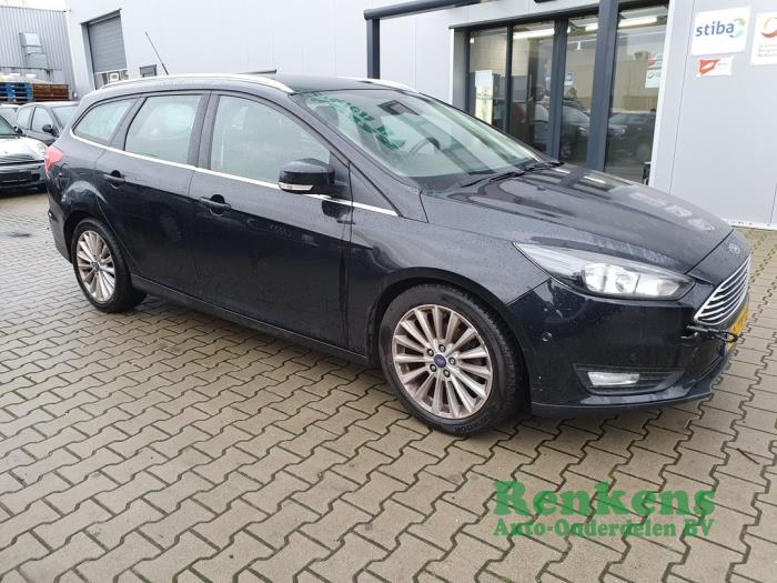 Ford Focus 3 Wagon 1.0 Ti-VCT EcoBoost 12V 125 Sloopvoertuig (2015, Zwart)