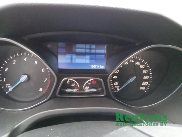 Ford Focus 3 1.0 Ti-VCT EcoBoost 12V 125 Sloopvoertuig (2014, Zwart)